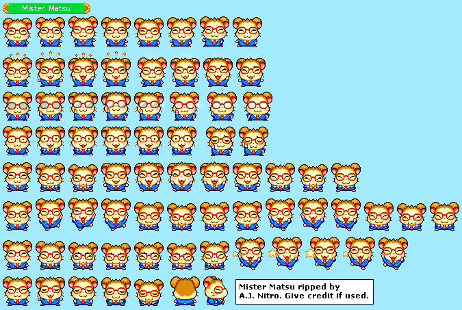 Hamtaro: Ham-Ham Games - Mister Matsu