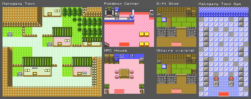 Pokémon Crystal - Mahogany Town