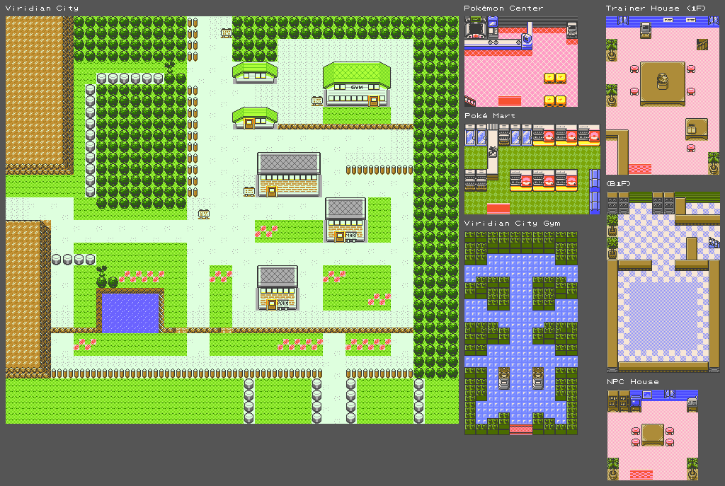 Pokémon Crystal - Viridian City