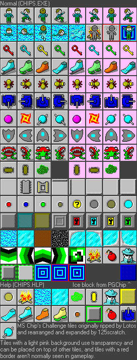 Chip's Challenge - Tiles