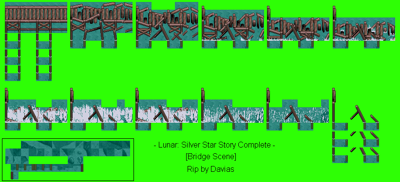 Lunar: Silver Star Story Complete - Bridge Collapse