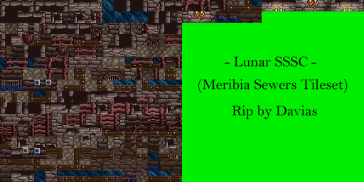 Lunar: Silver Star Story Complete - Meribia Sewers Tiles