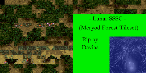 Lunar: Silver Star Story Complete - Meryod Forest Tiles