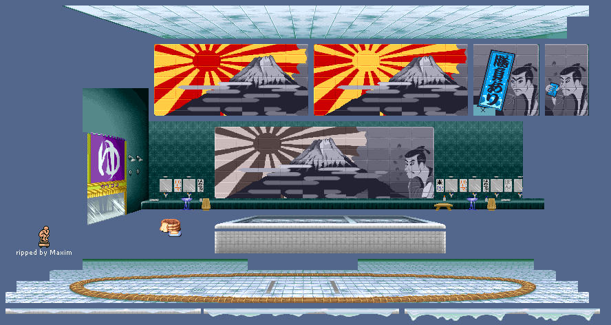 Street Fighter 2 / Super Street Fighter 2 - E. Honda's Stage