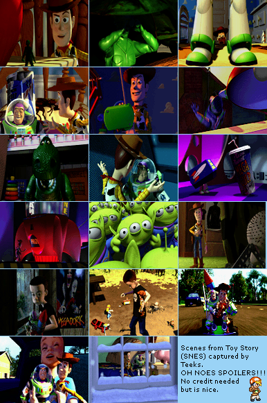 Toy Story - Story Scenes