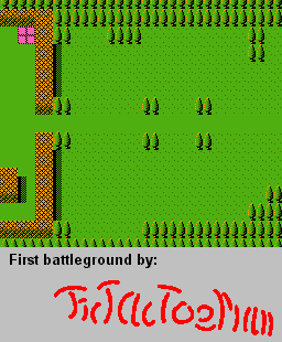 Fire Emblem: Gaiden (JPN) - Map 01 (Ram Woods)