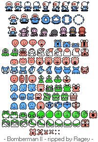 Bomberman & Enemies