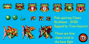 Skyblazer - Fish-Spitting Clams