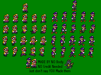 Mario Customs - Wario & Waluigi