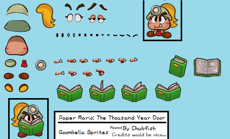 Paper Mario: The Thousand-Year Door - Goombella