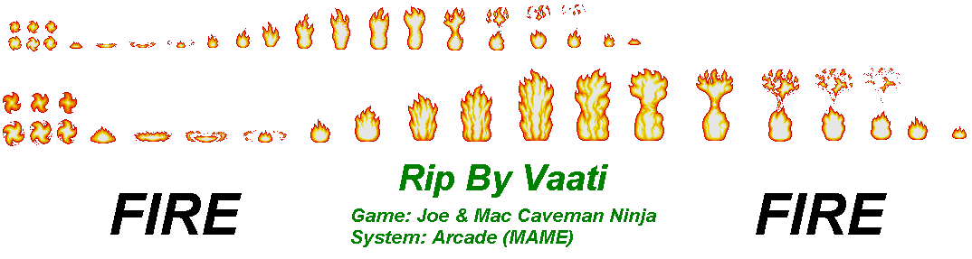 Joe & Mac: Caveman Ninja - Fire