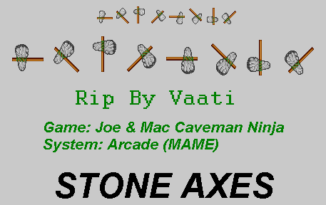 Joe & Mac: Caveman Ninja - Stone Axe