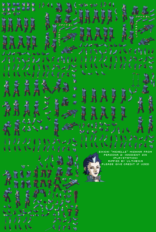 Persona 2: Innocent Sin (JPN) - Eikichi "Michel" Mishina