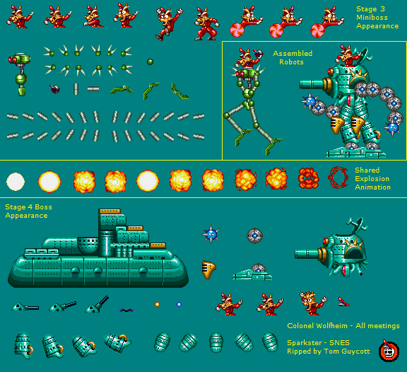 Sparkster - Colonel Wolfheim