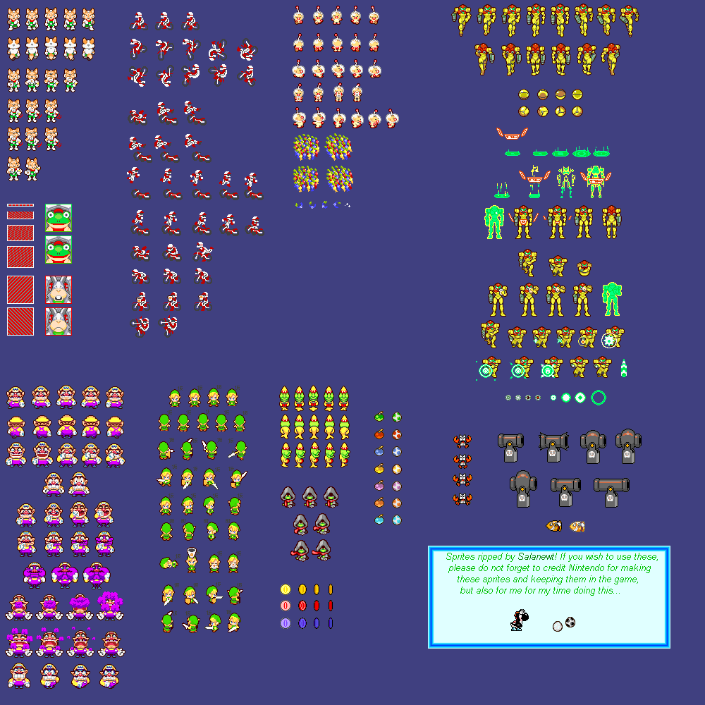 Unused Starbeans Cameos & Enemies