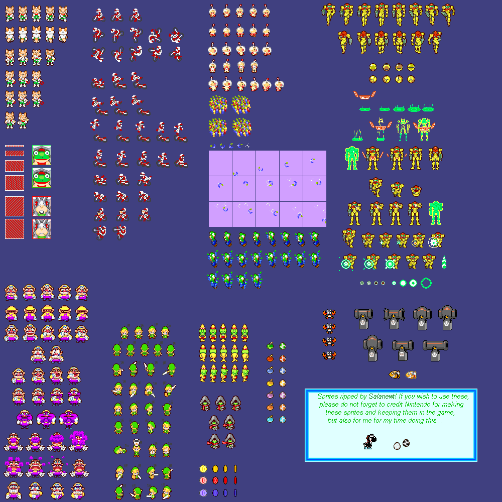 Unused Starbeans Cameos & Enemies