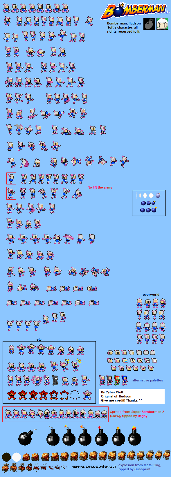 Bomberman Customs - Bomberman (Super Bomberman 2-Style)