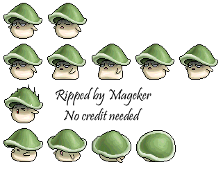 MapleStory - Sickly Green Mushroom