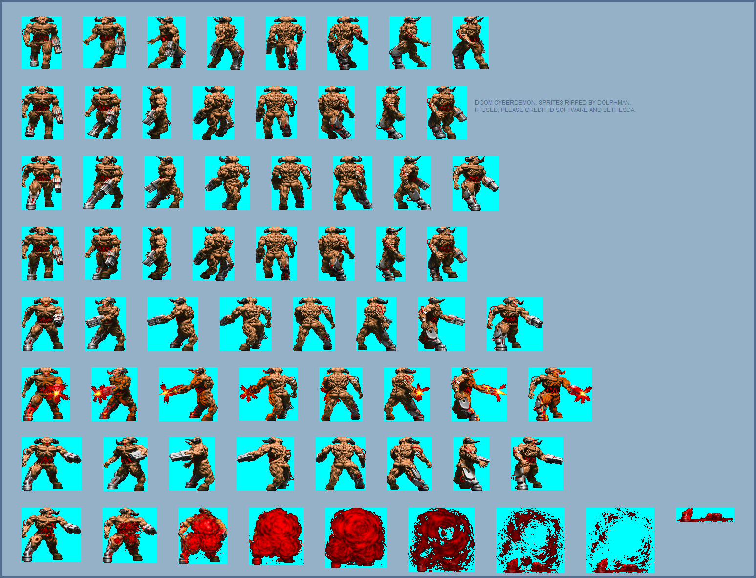 Sprite Database Demon Doom Demons Sprite Database Pixel Art Images