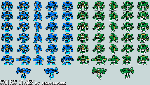 Mega Man 8-bit Deathmatch - Commando Man