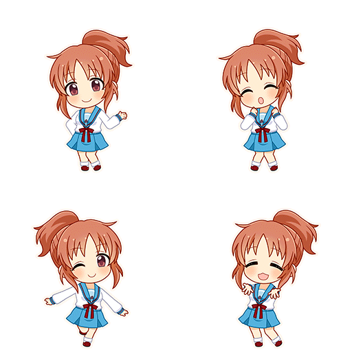Nana Abe (North Prefectural High Uniform)