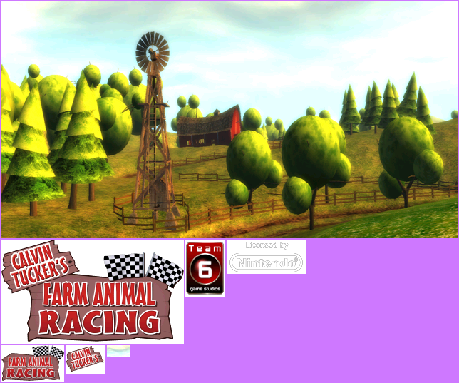 Calvin Tucker's Redneck Farm Animals Racing Tournament - Wii Menu Banner & Icon
