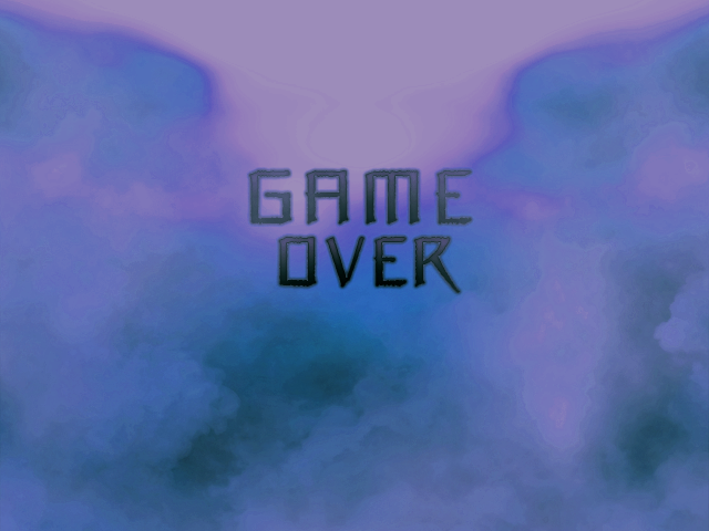 Elendia Ceus - Game Over Screen
