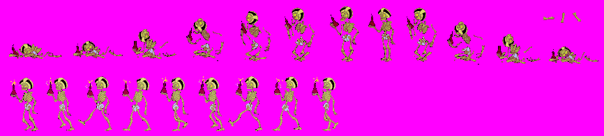 Aladdin - Exploding Skeleton (Prototype)