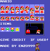 Mario Customs - Mario (Pac-Man-Style)