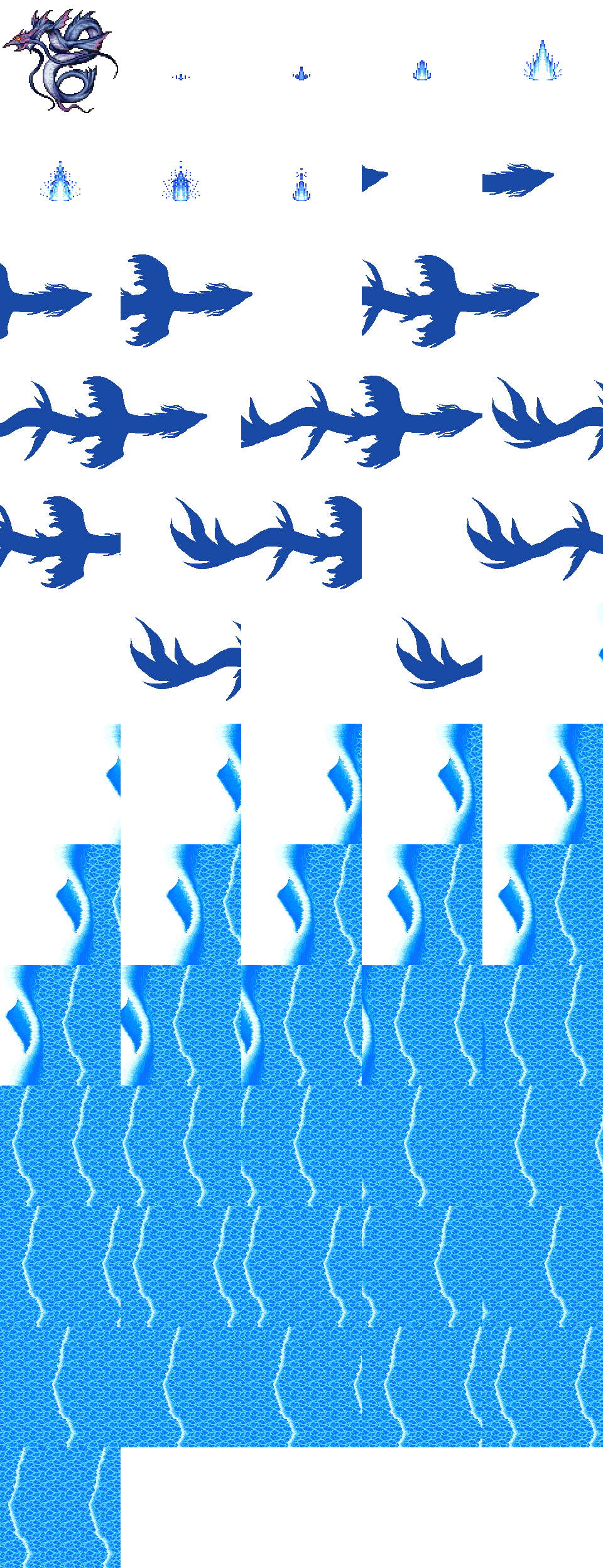 Final Fantasy Series Customs - Leviathan Summon (RPG Maker-Style)