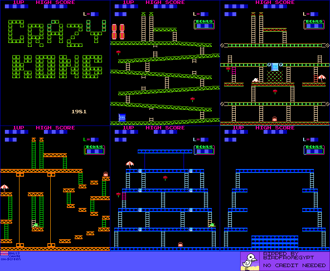 Title Screen & Stages