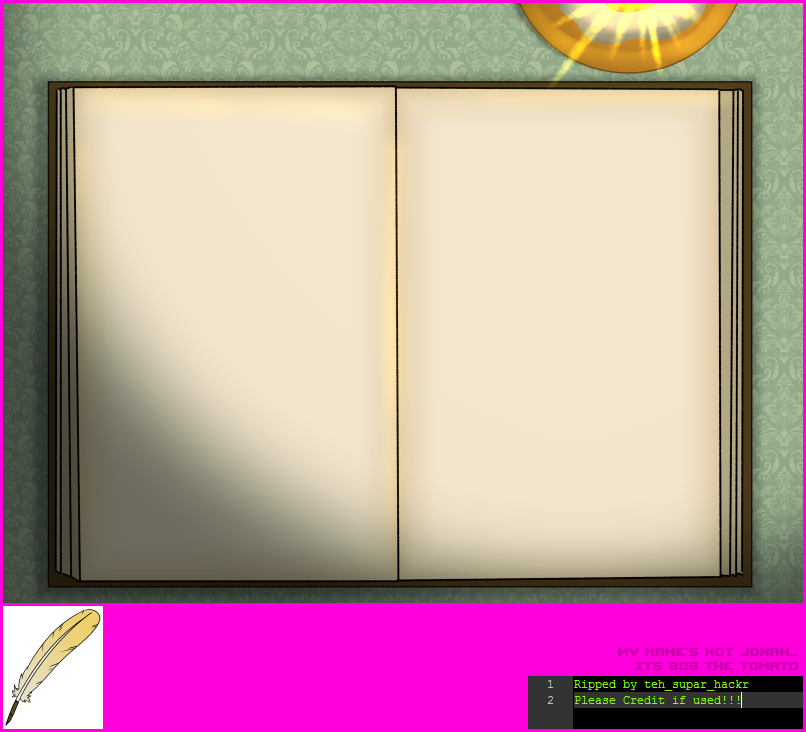 Name Entry Screen