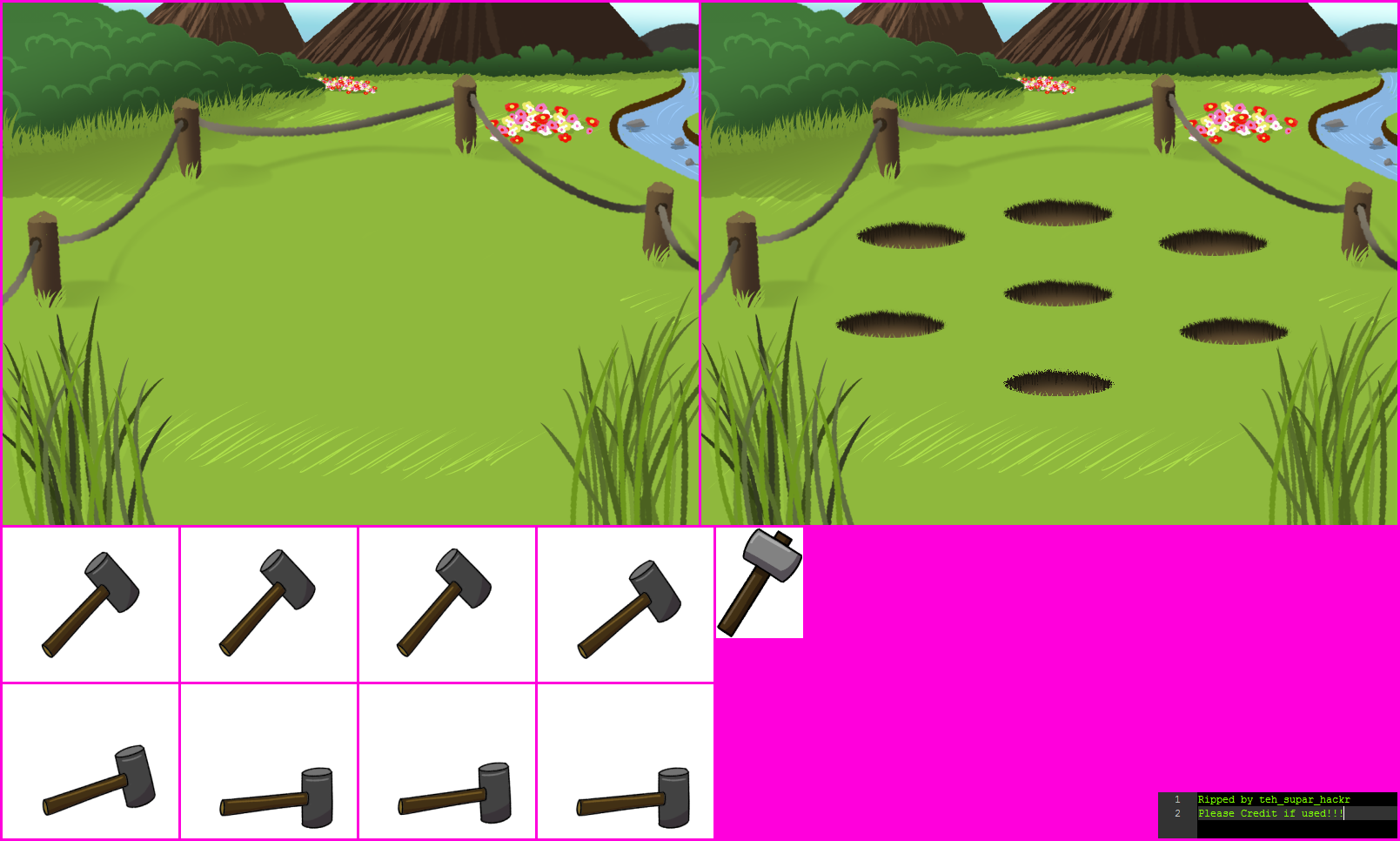 Angel Hare's Learning Adventure - Francis' Demon Whack Mini-Game