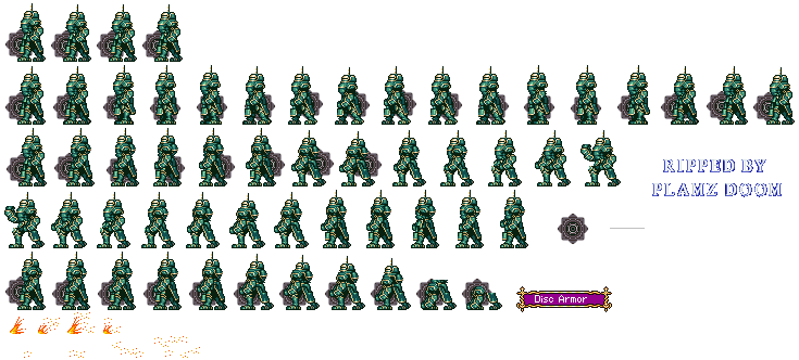 Castlevania: Aria of Sorrow - Disc Armour
