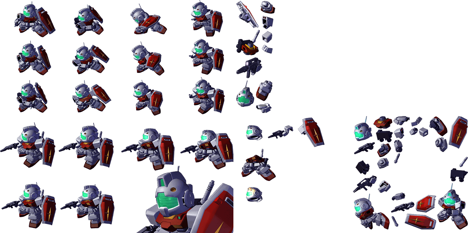 SD Gundam G Generation Overworld - GM II