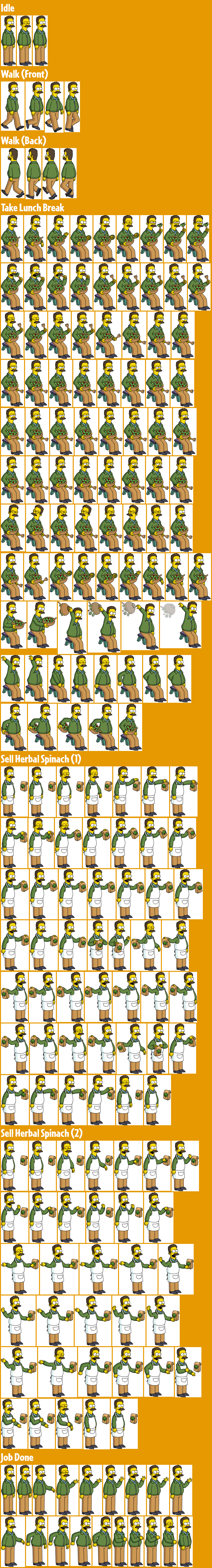 The Simpsons: Tapped Out - Ted Flanders