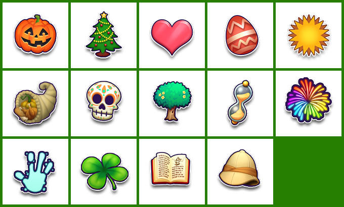 Seasonal Event Icons