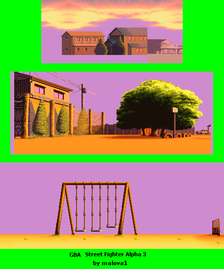 Street Fighter Alpha 3 - Dan's Stage
