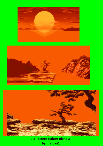 Street Fighter Alpha 3 - Ryu's Stage