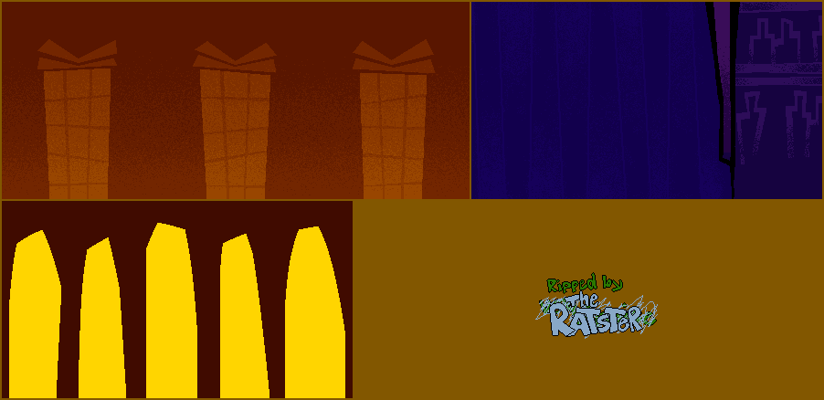 ANTONBLAST - Brulo's Casino Backgrounds