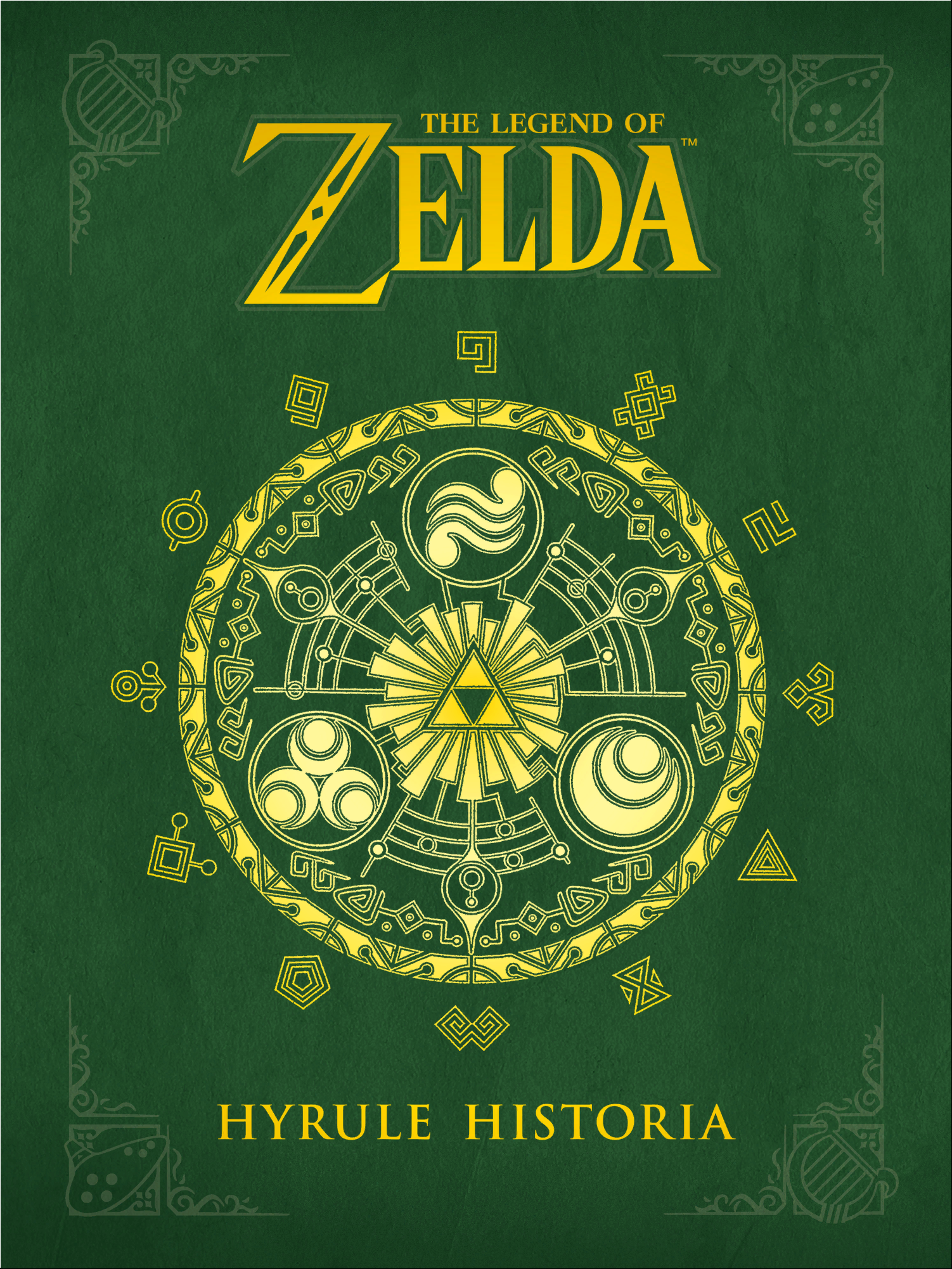The Legend of Zelda: Hyrule Historia - Cover