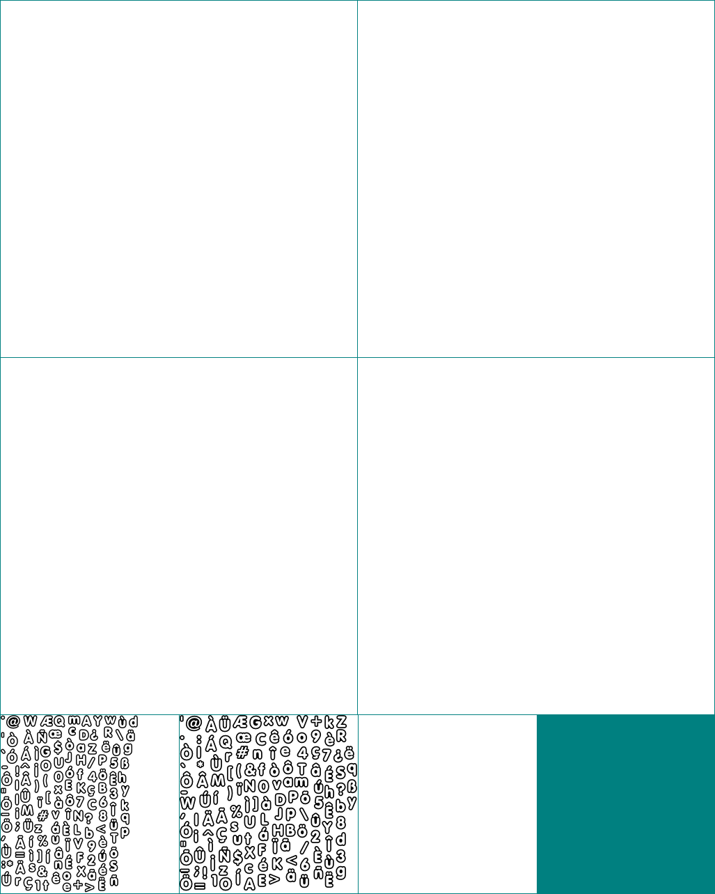 Smiley World: Island Challenge - Fonts