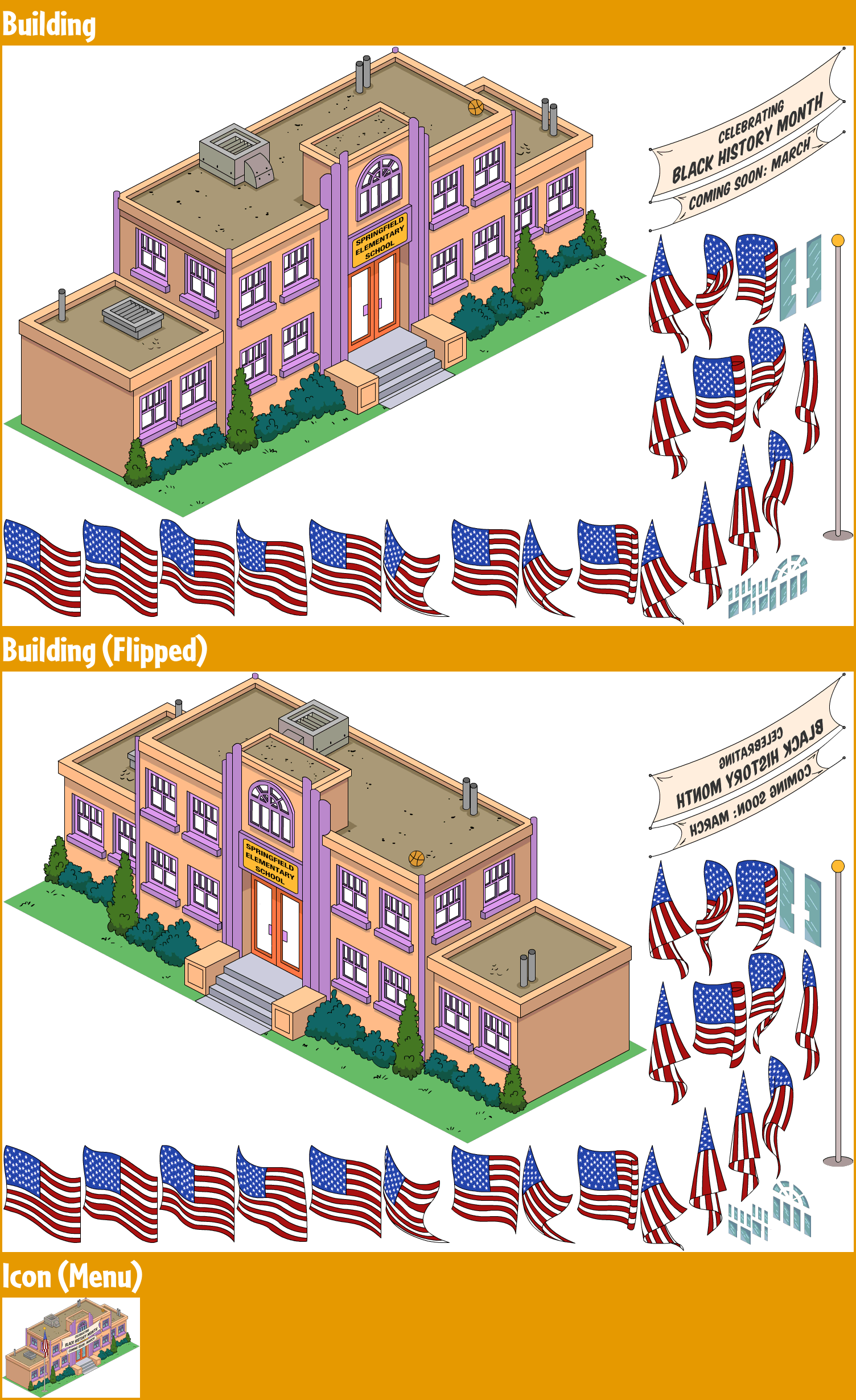 Springfield Elementary Black History Month Sign