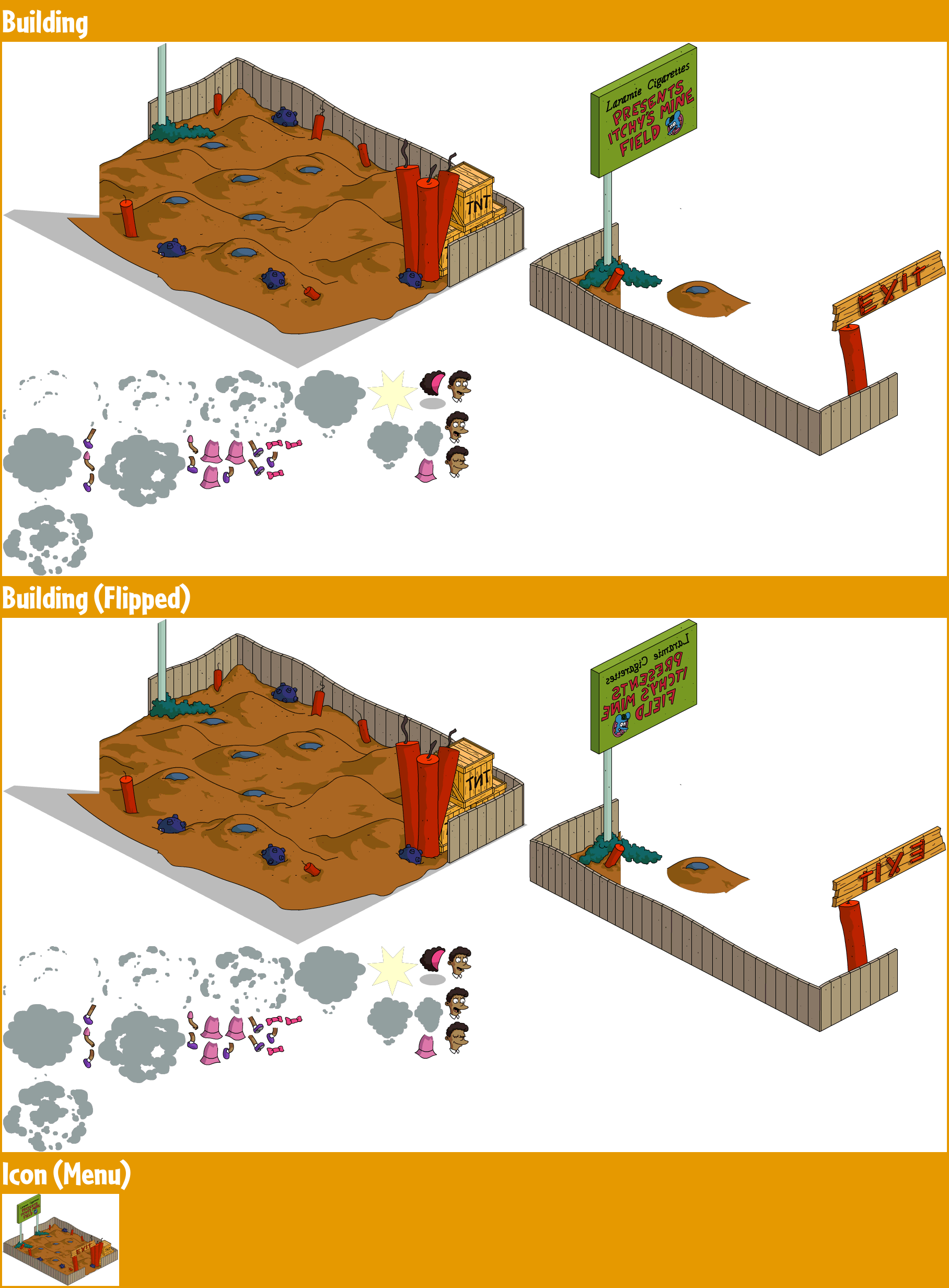 Itchy's Mine Field