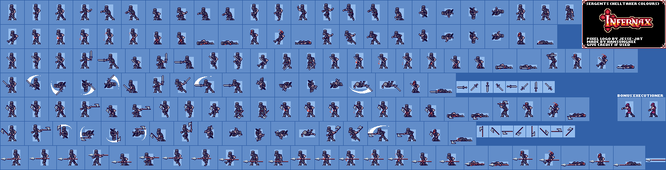 Sergents (Helltaker Colors)