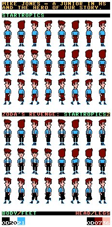 Mike Jones (Maniac Mansion NES-Style)