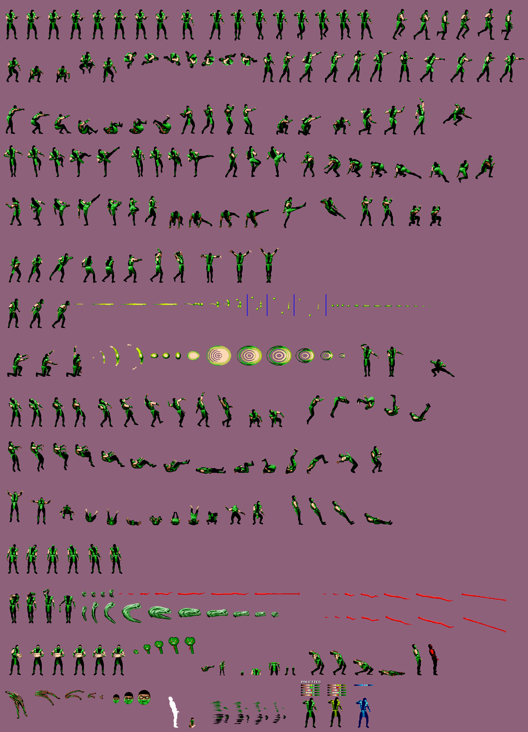 Ultimate Mortal Kombat 3 - Reptile
