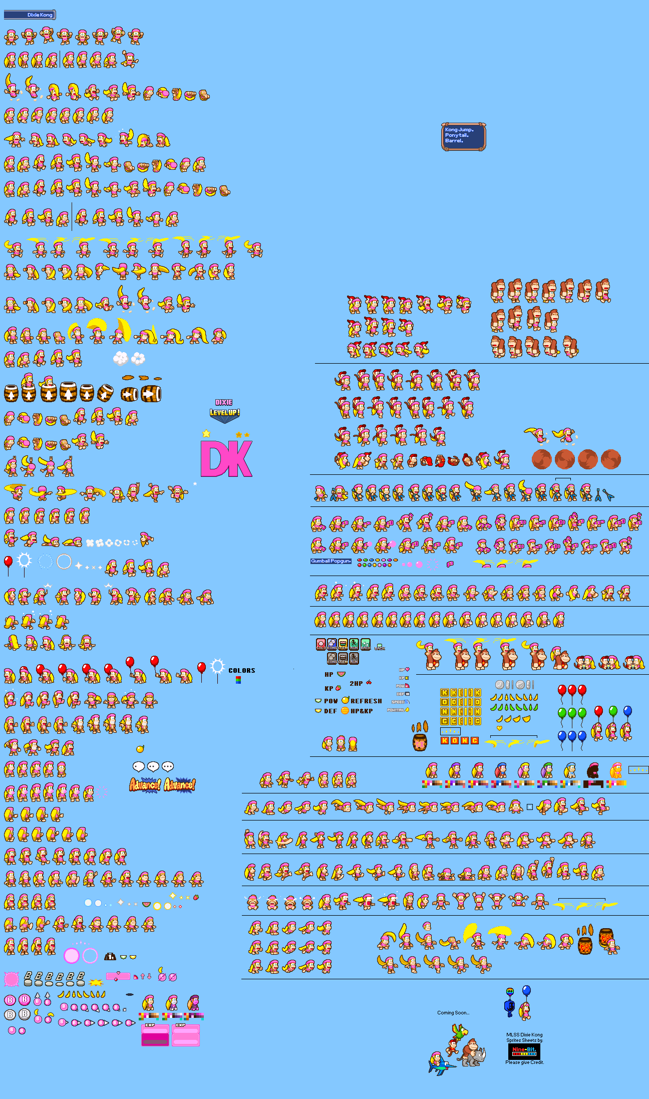 Dixie Kong (Superstar Saga-Style)