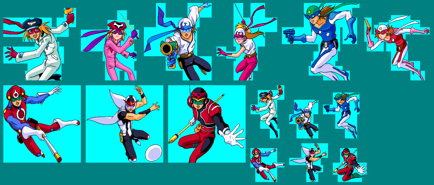 Time Bokan Series: Bokan to Ippatsu! Doronbo (JPN) - Hero Character Artwork