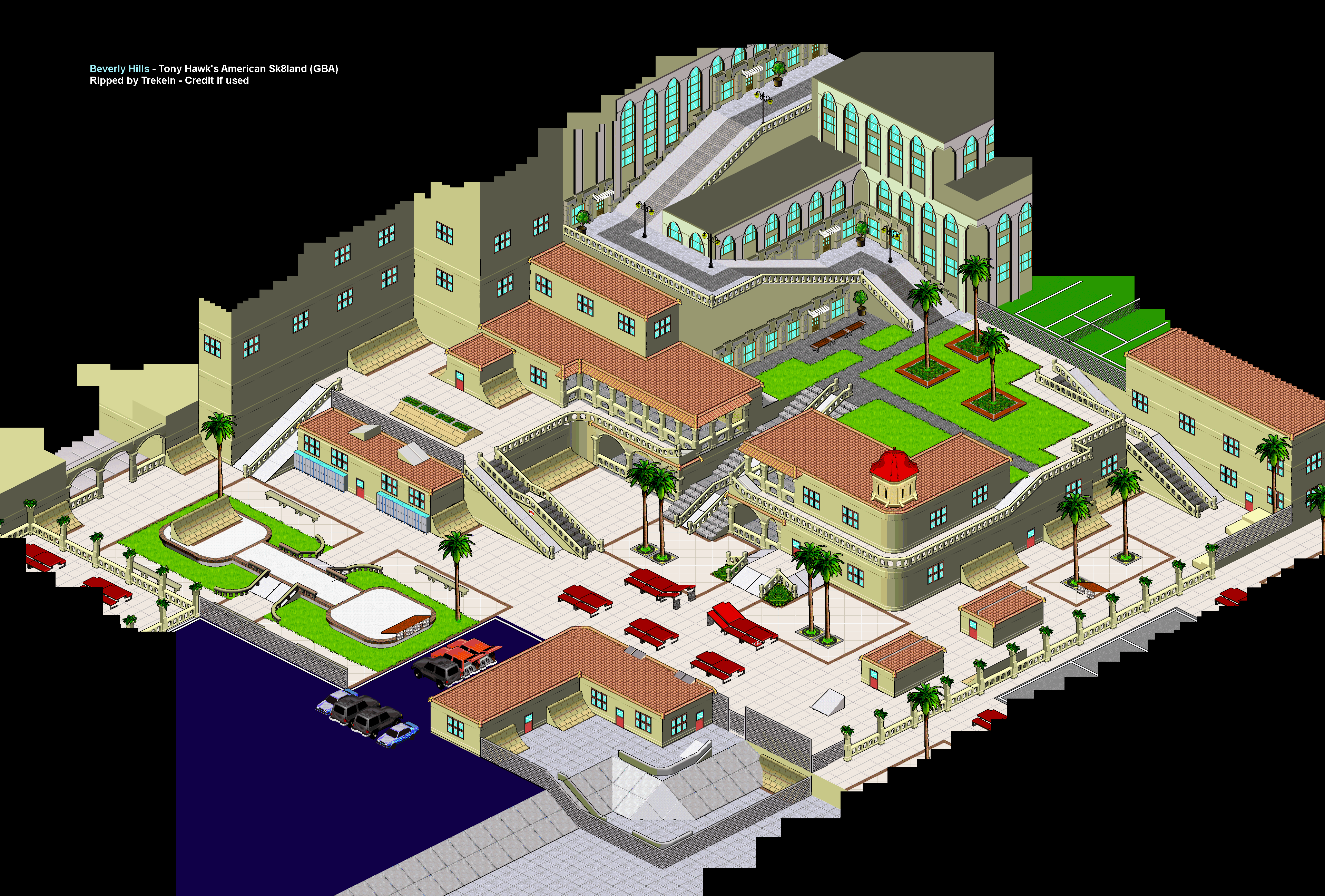 Tony Hawk's American Sk8land - Beverly Hills